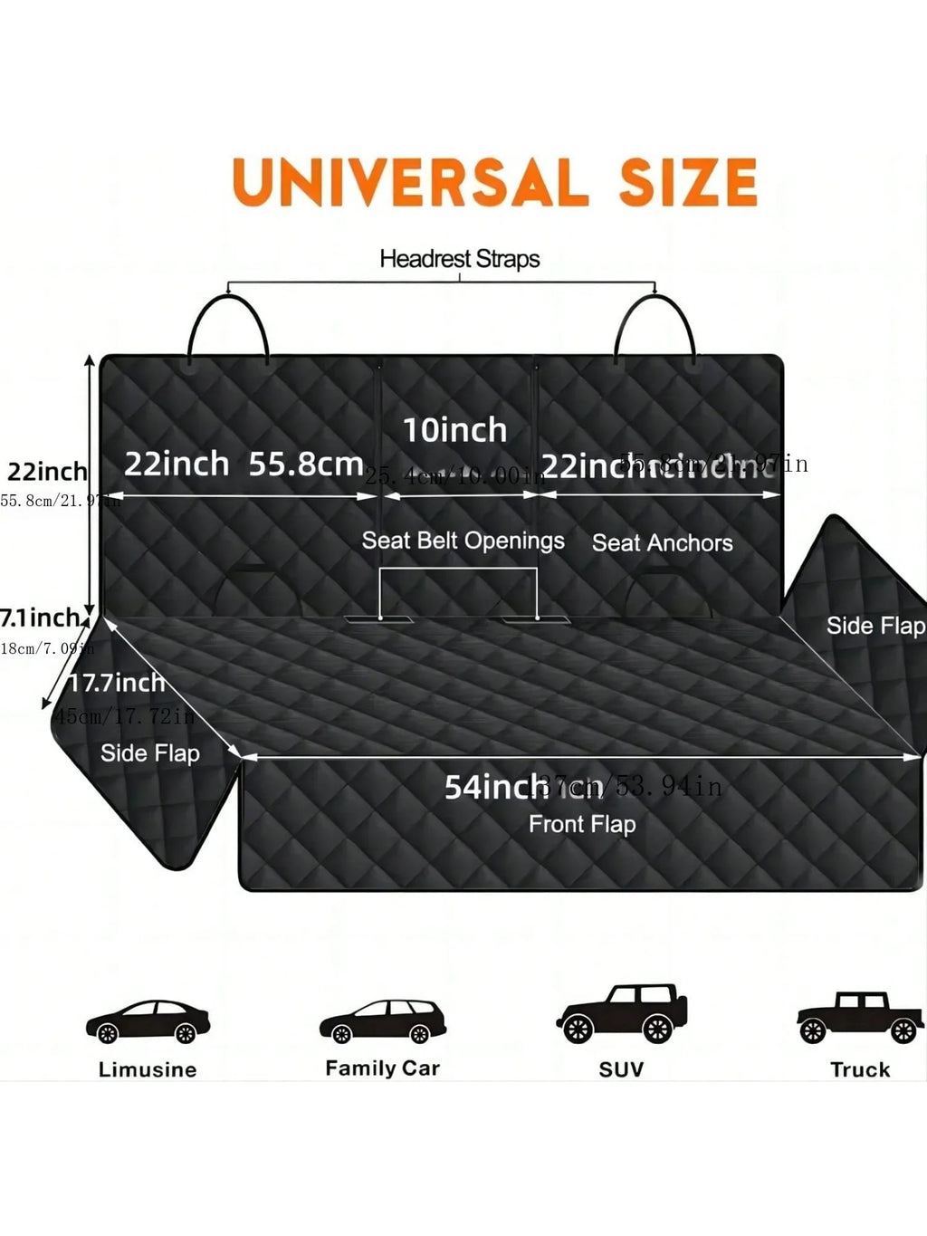 Waterproof Dog Seat Cover