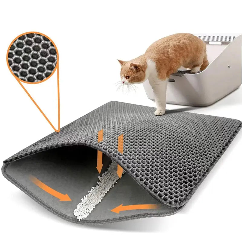 Double-Layer Litter Mat