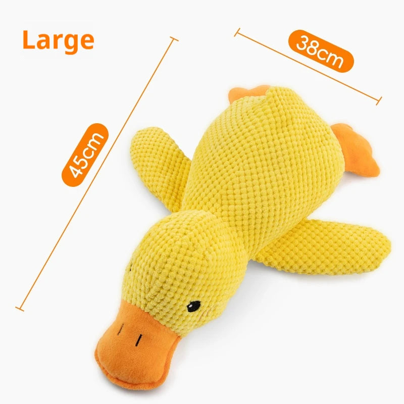 Plush Duck Interactive Dog Toy