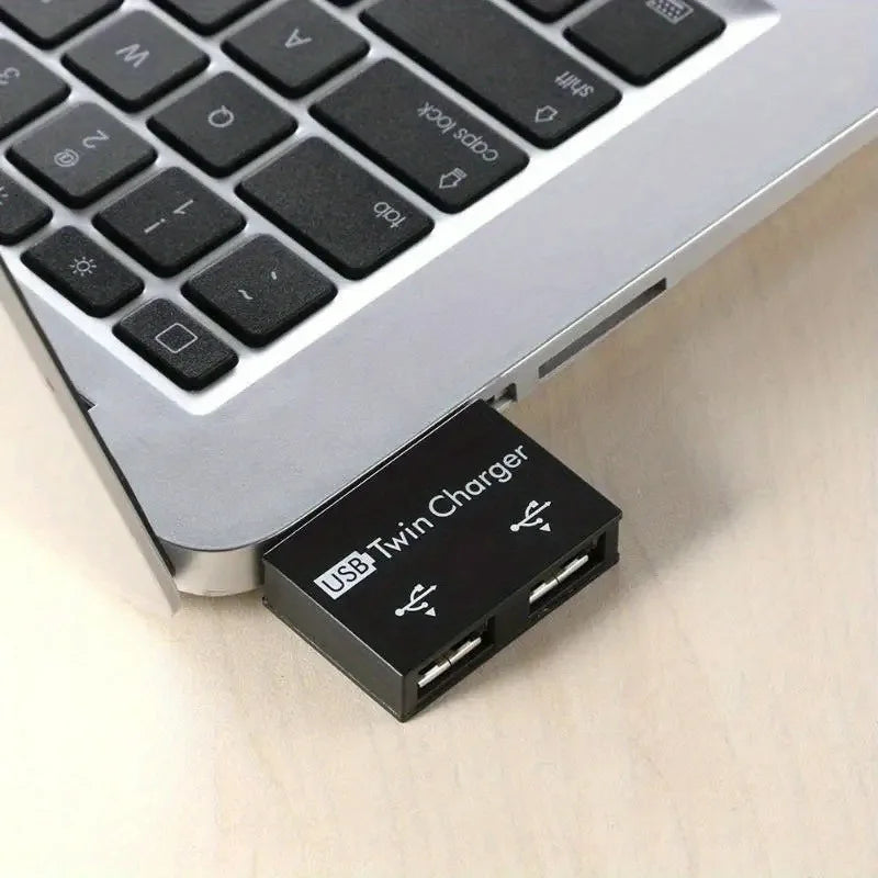 USB 2-Port Splitter Hub