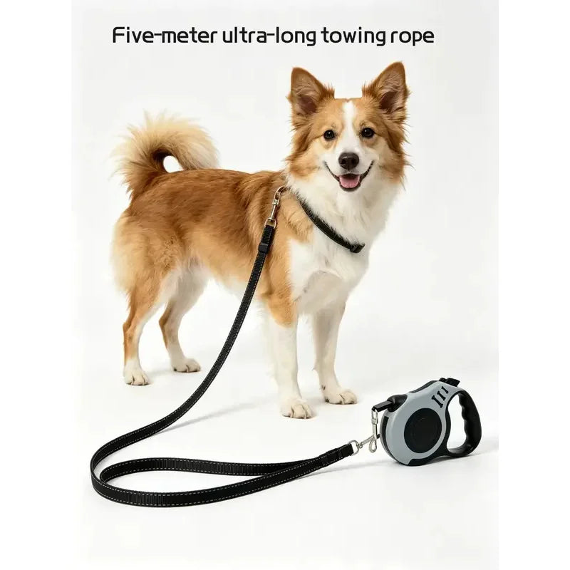 Retractable Nylon Dog Leash