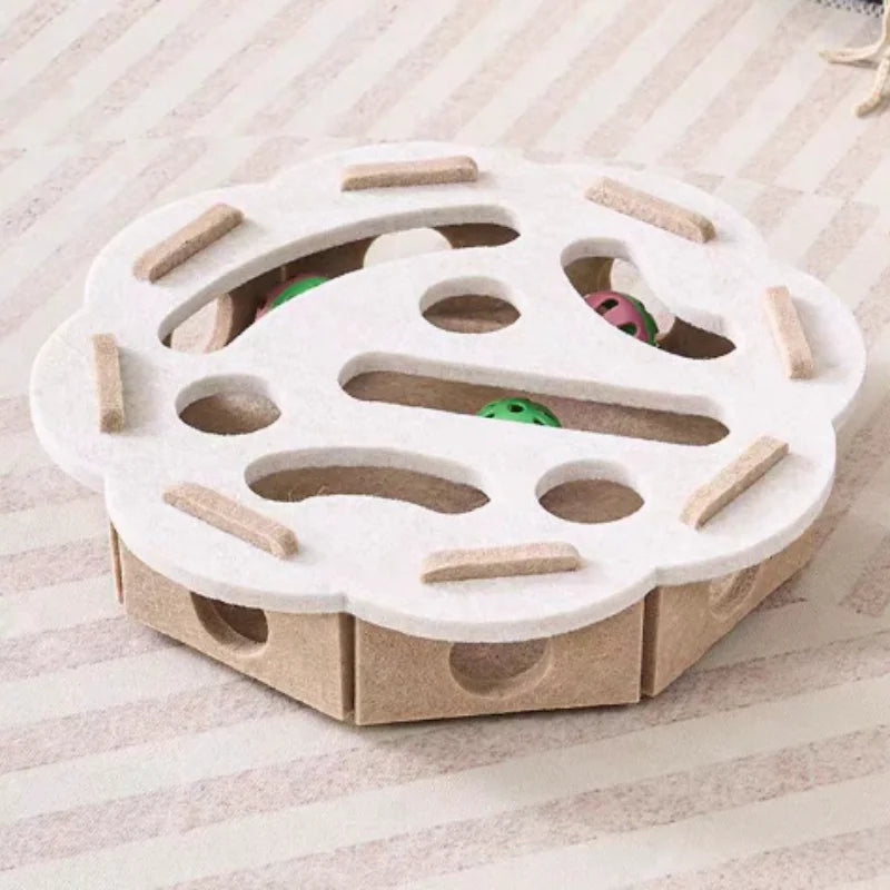Interactive Cat Puzzle Box
