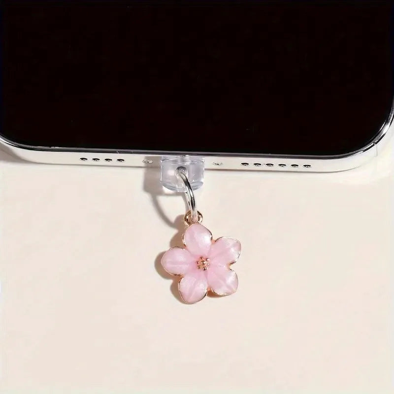 Flower Charm Dust Plug