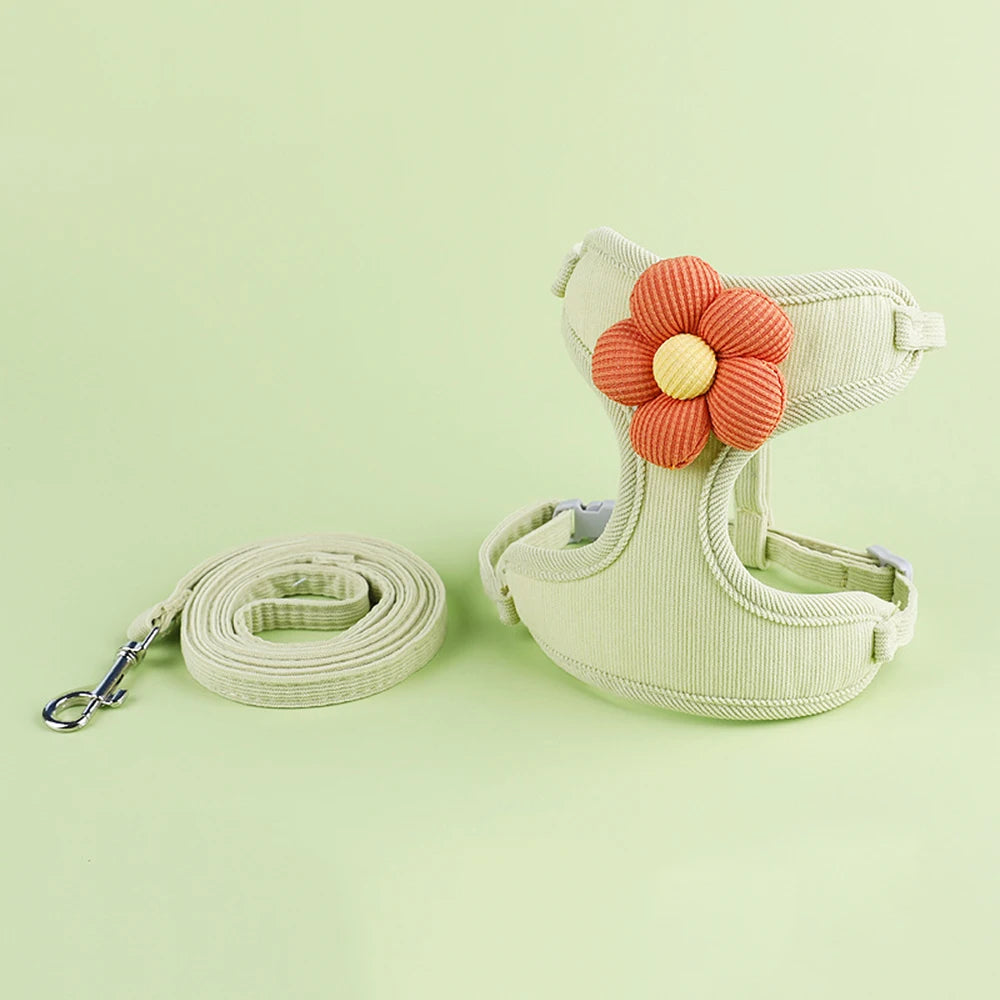 Breathable Cat Harness Set