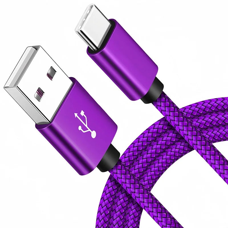 Braided Fast-Charge Cable