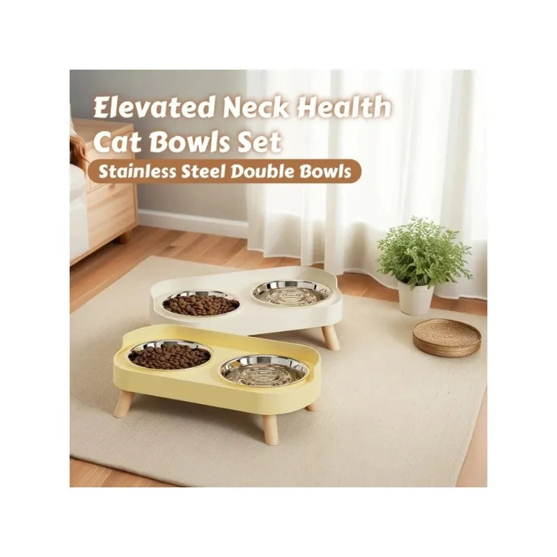 Dual Bowl Feeding Station