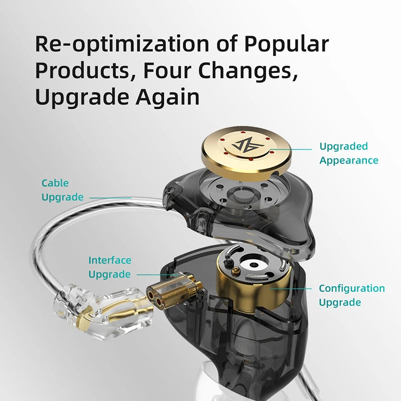 KZ Dual-Driver Sport Earbuds