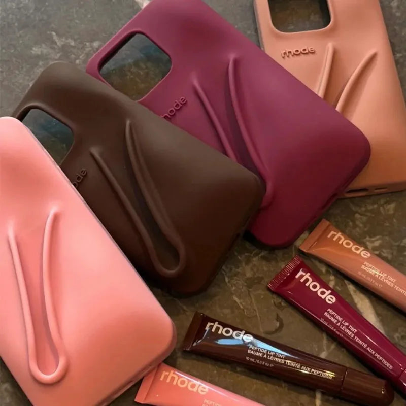 Lip Gloss Silicone iPhone Case