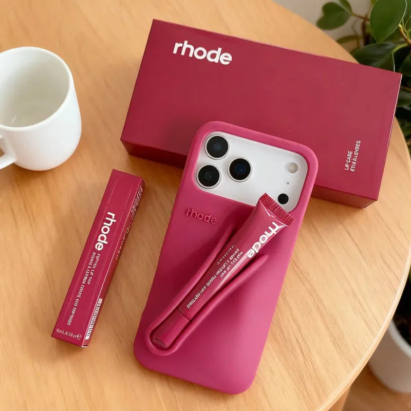 Lip Gloss Silicone iPhone Case