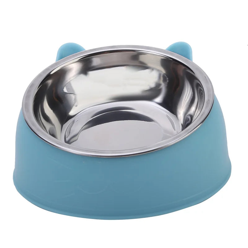 Inclined Stainless Pet Bowl