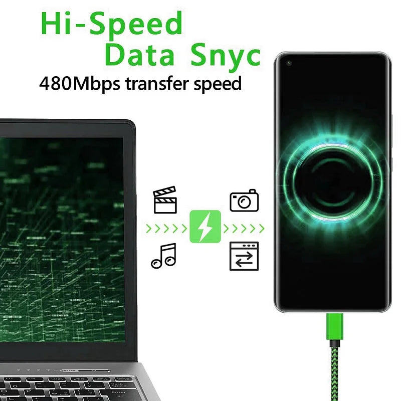 Braided USB-C Charging Cable