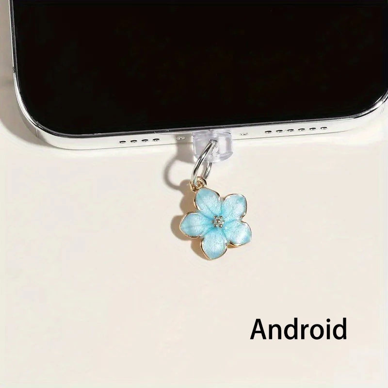 Flower Charm Dust Plug
