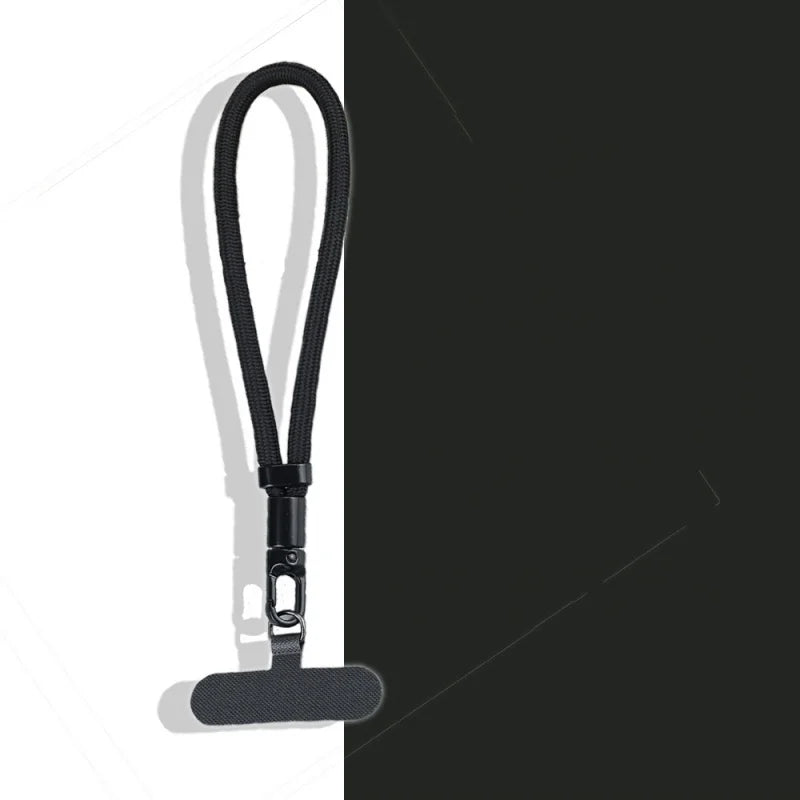 Universal Adjustable Mobile Phone Self-locking Anti-loss Lanyard for iPhone Samsung Short Wrist Strap Durable Cell Phone Strap