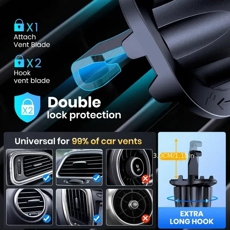 Foldable Car Vent Mount