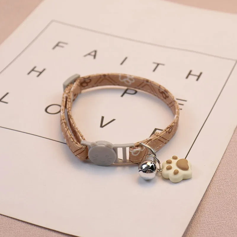 Bell Charm Pet Collar