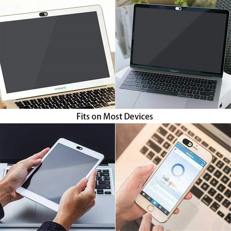 100/20/10/5/1pcs Sliding Webcam Cover Laptop Camera Cover Slider Phone Antispy For iPad Macbook Tablet Lenses Privacy Sticker