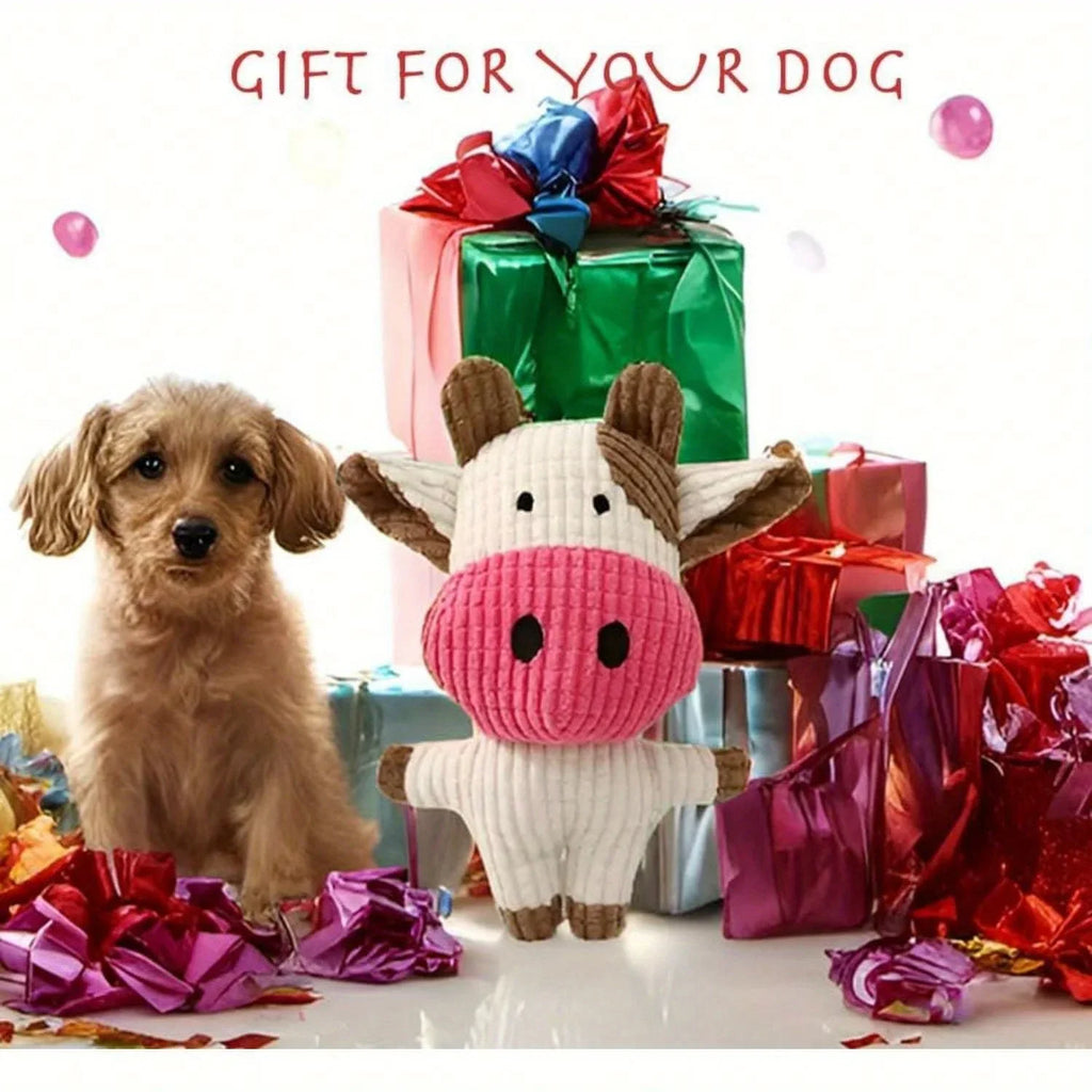 Squeaky Plush Chew Toy