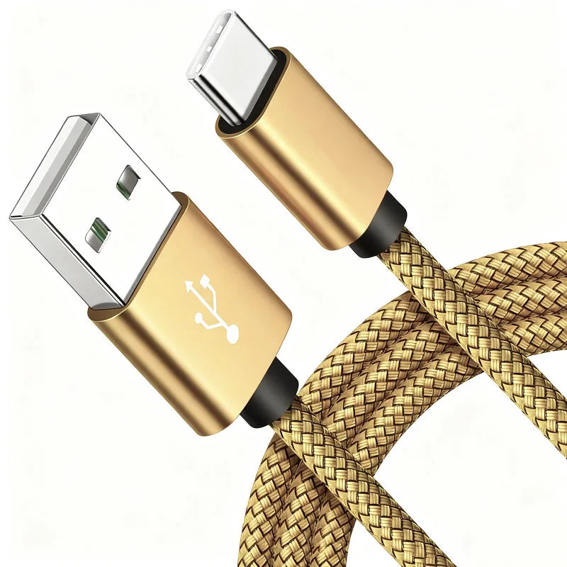 Braided Fast-Charge Cable