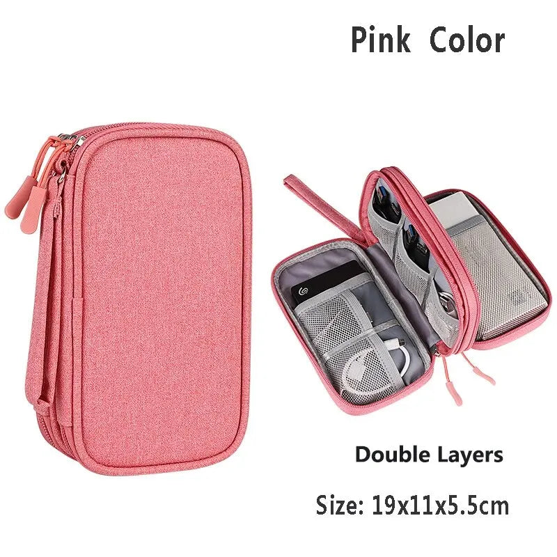 Travel Cable Storage Pouch