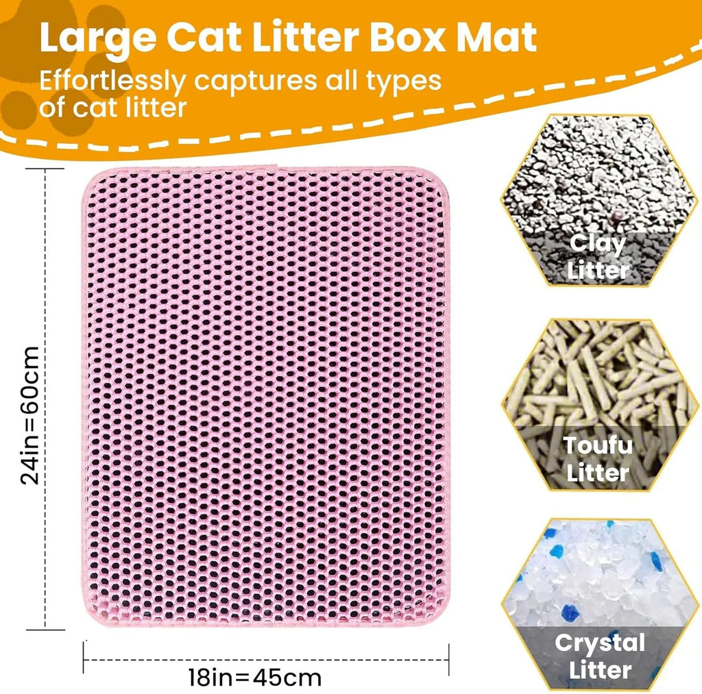 Double-Layer Litter Mat
