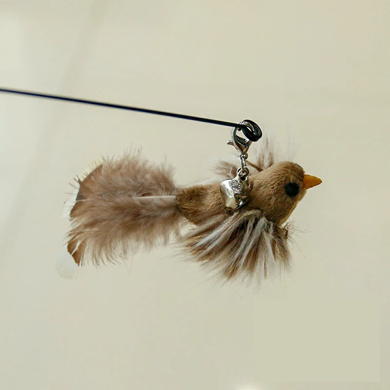 Feather Wand Cat Teaser
