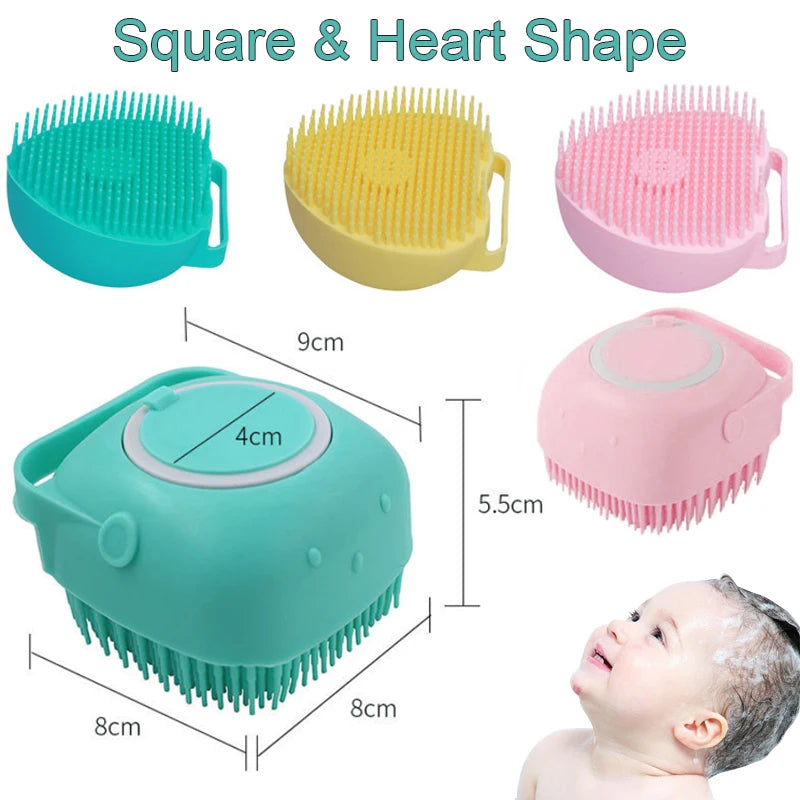 Silicone Bath Massage Brush