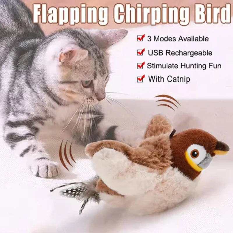Interactive Chirping Bird Toy