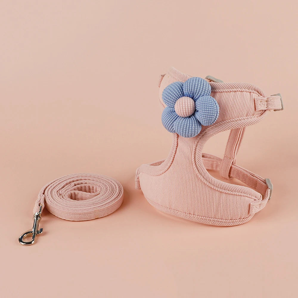 Breathable Cat Harness Set