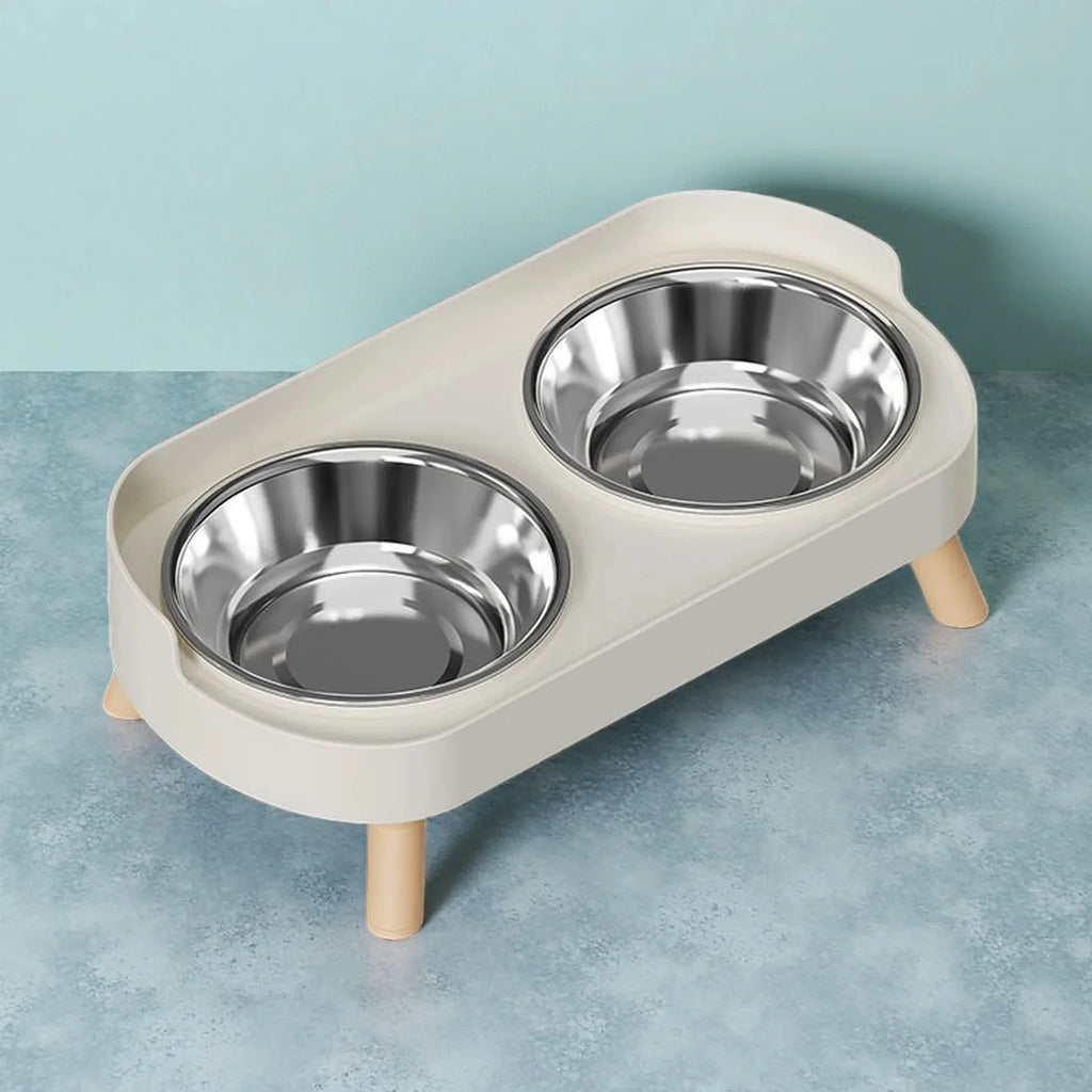 Dual Bowl Feeding Station