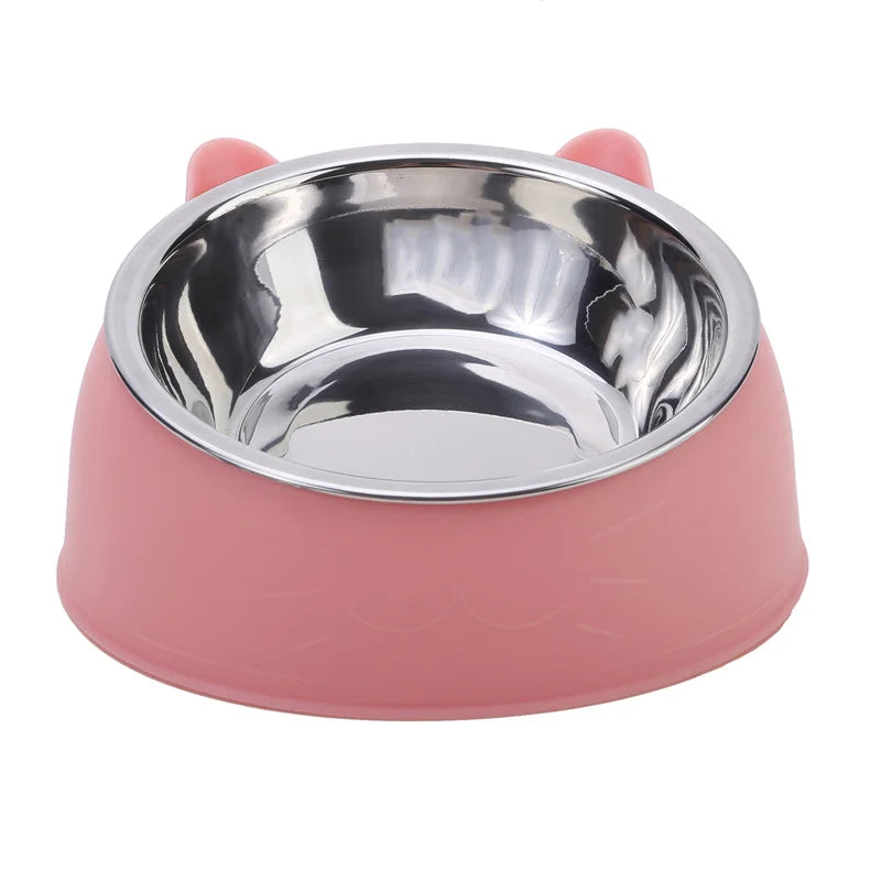 Inclined Stainless Pet Bowl