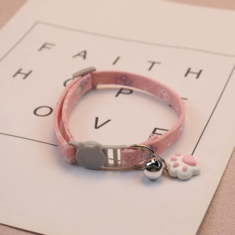 Bell Charm Pet Collar