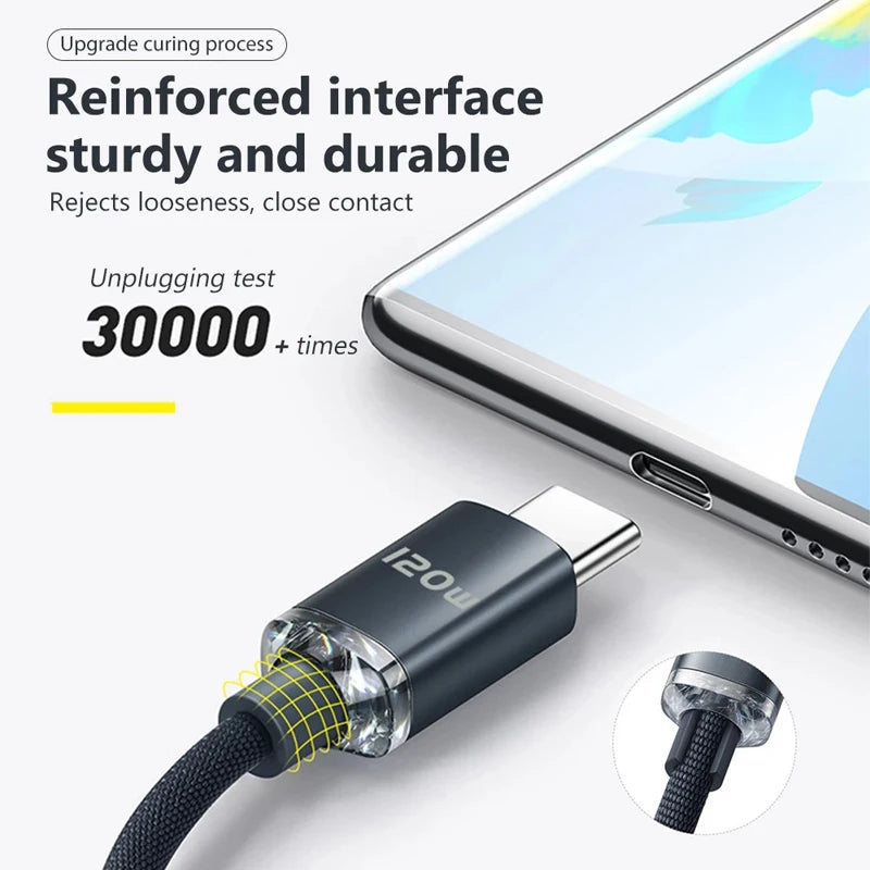 120W USB-C Charging Cable