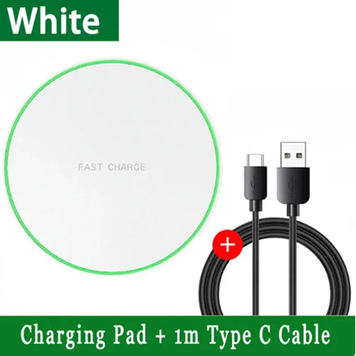 15W wireless charging pad with phone