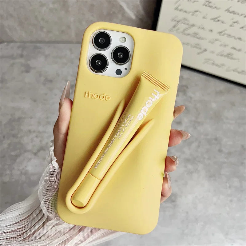 Lip Gloss Silicone iPhone Case