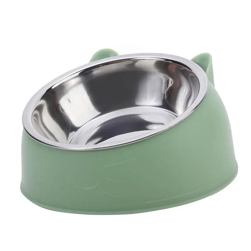 Inclined Stainless Pet Bowl