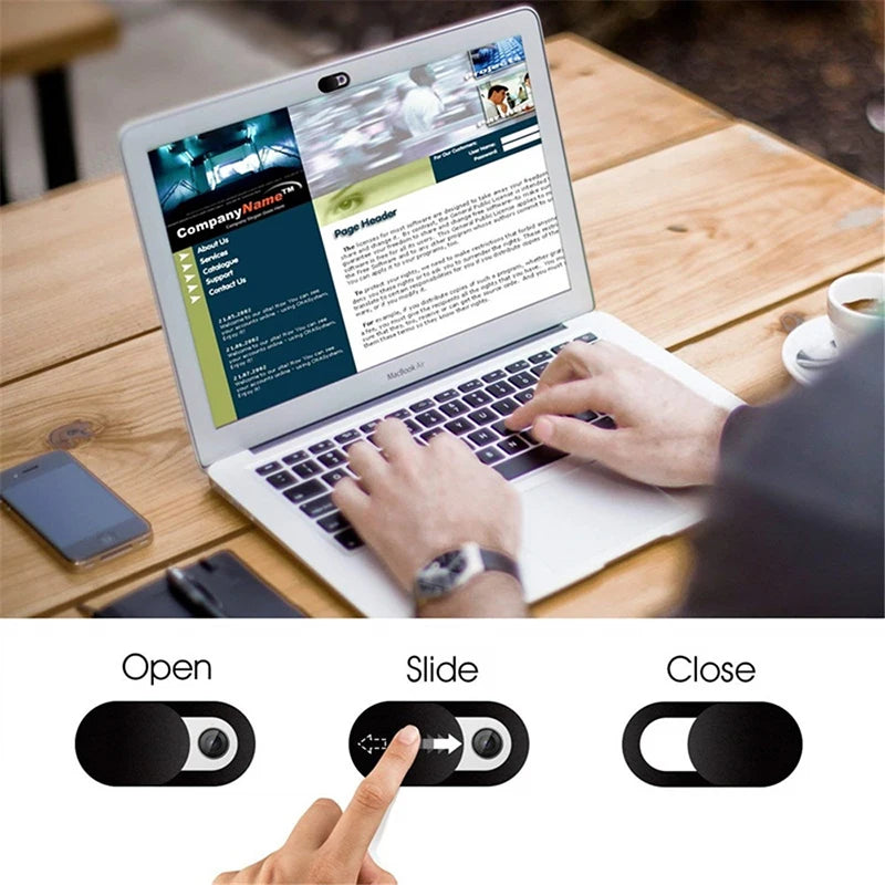 100/20/10/5/1pcs Sliding Webcam Cover Laptop Camera Cover Slider Phone Antispy For iPad Macbook Tablet Lenses Privacy Sticker