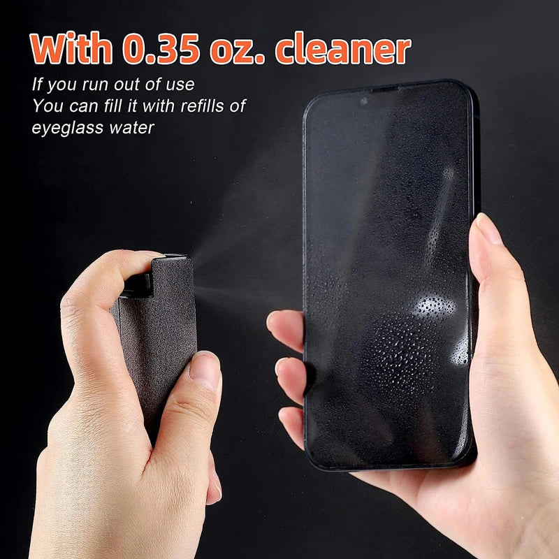 Screen Cleaner Spray & Cloth Kit