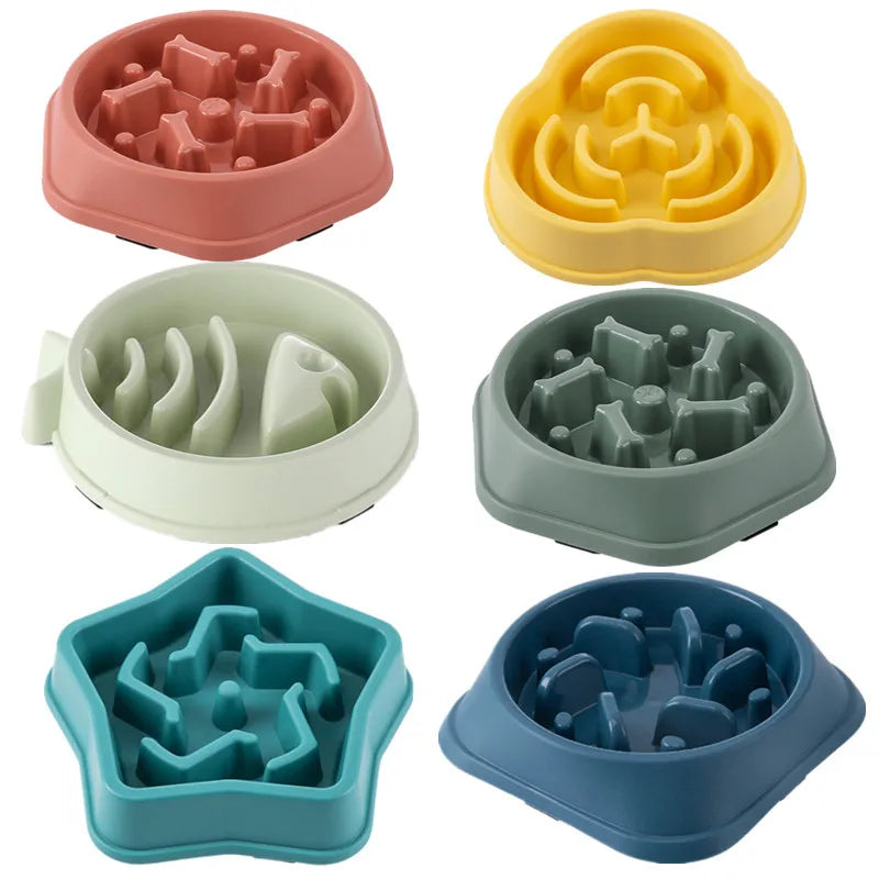 Anti-Choke Slow Feed Bowl