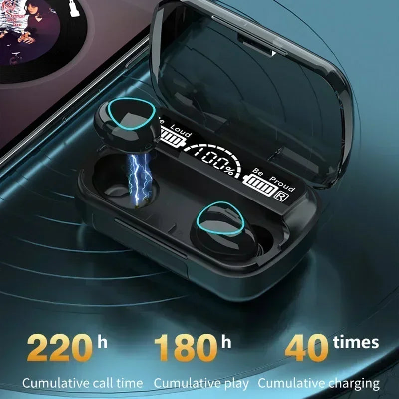LED Display Wireless Earbuds