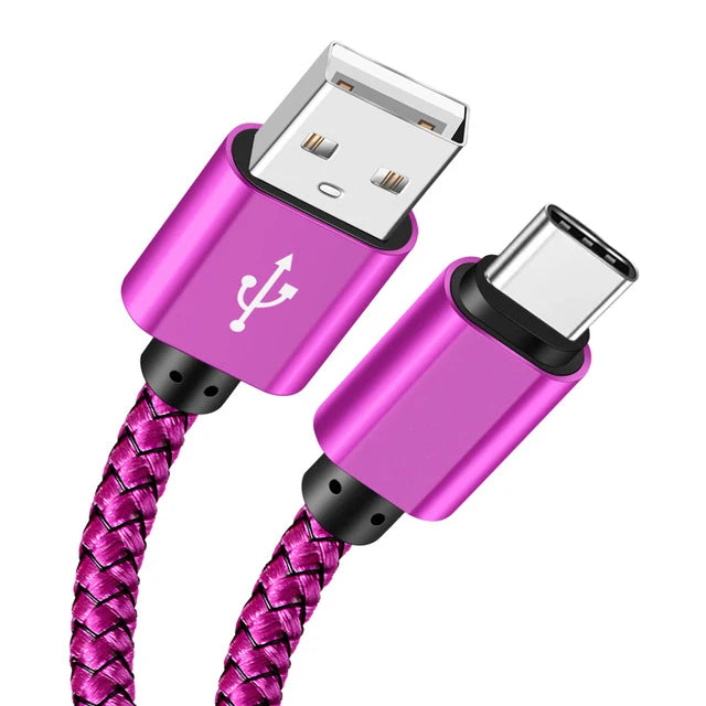 Braided Fast-Charge Cable