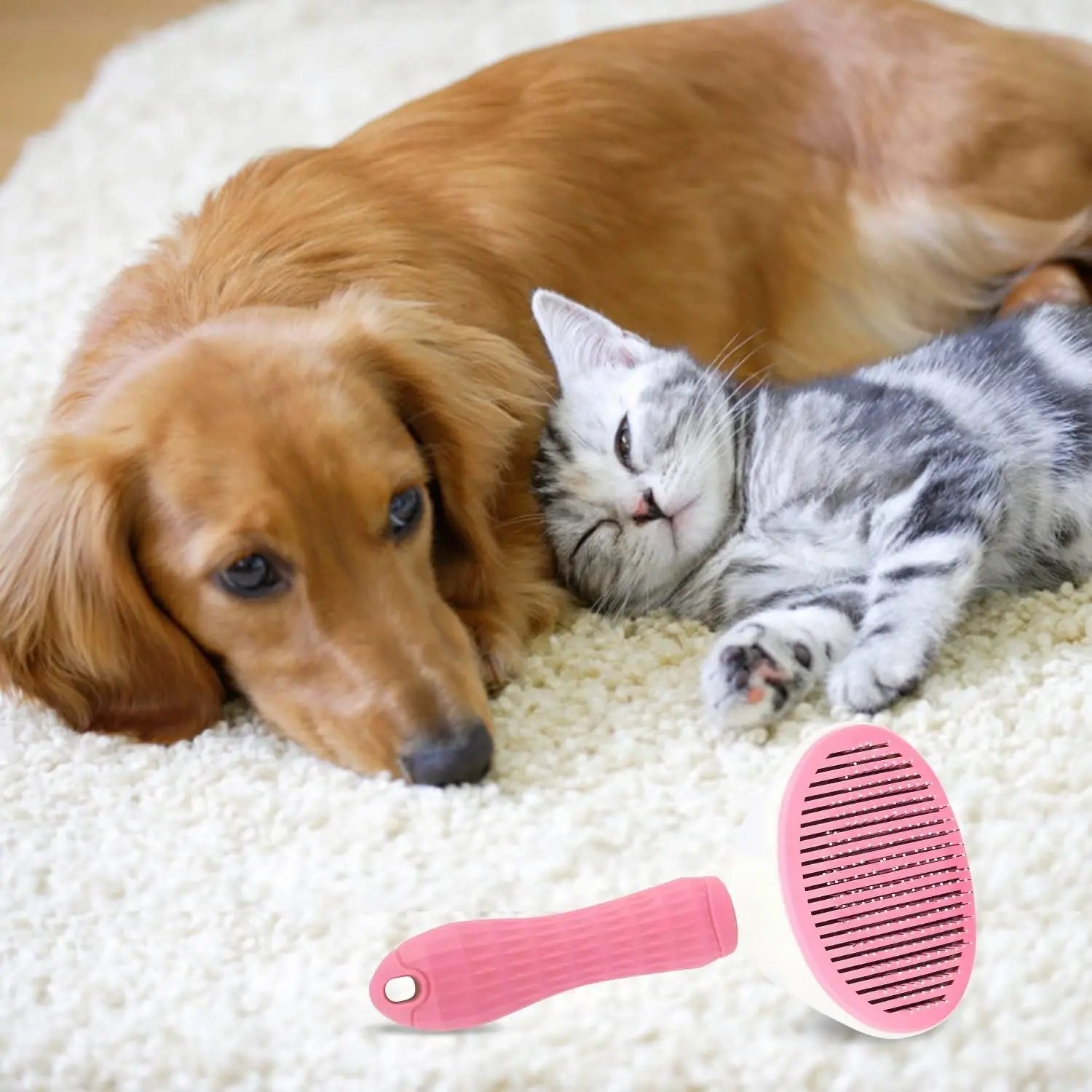 Non-Slip Pet Grooming Brush