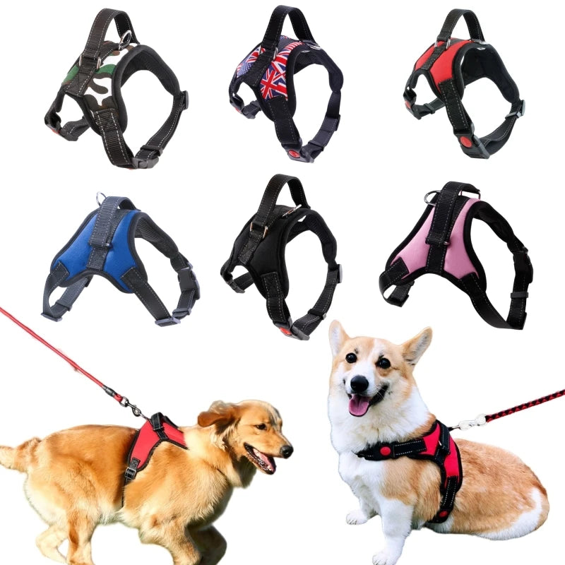 Reinforced Dog Vest Harness