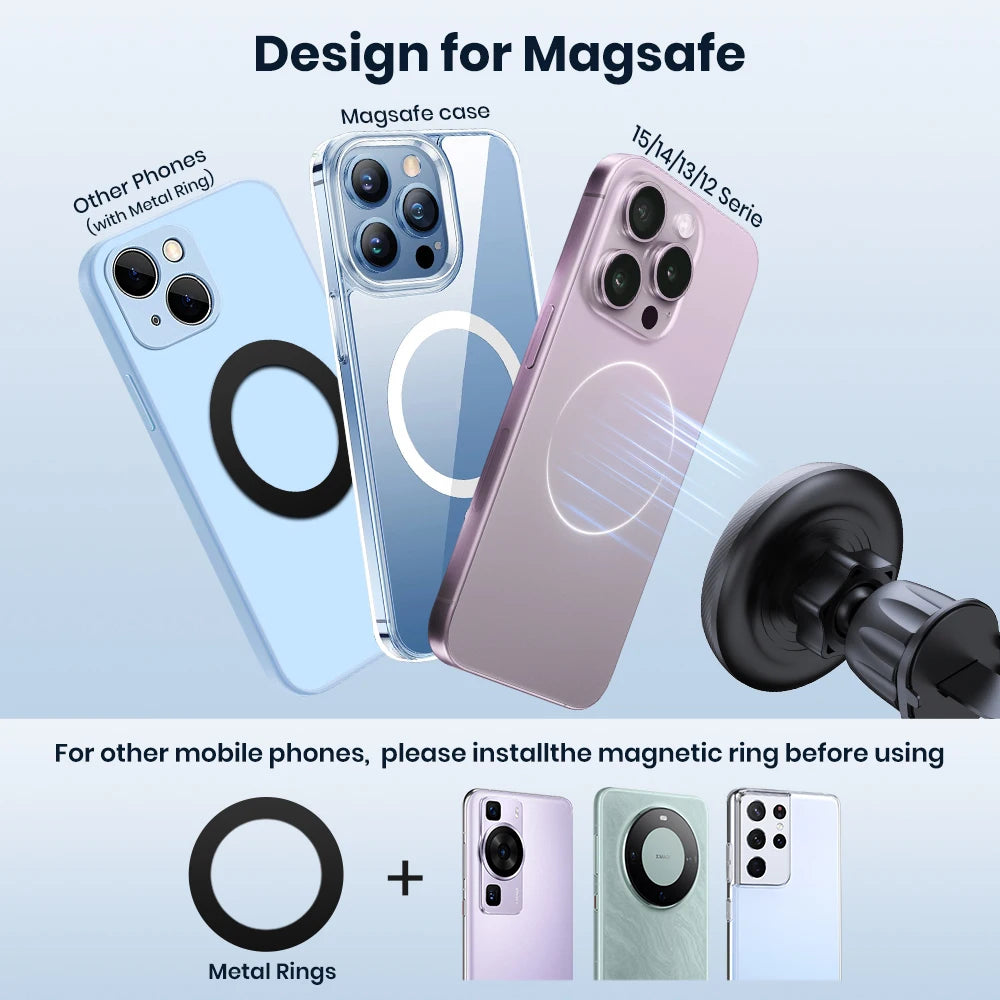 TOPK Magnetic Vent Phone Mount