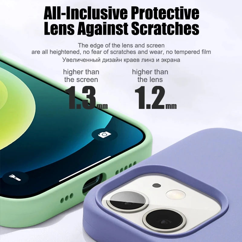 Liquid Silicone iPhone Case