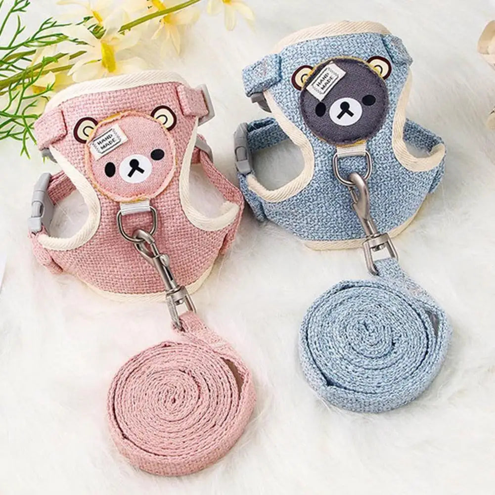 Pet Vest Harness & Leash