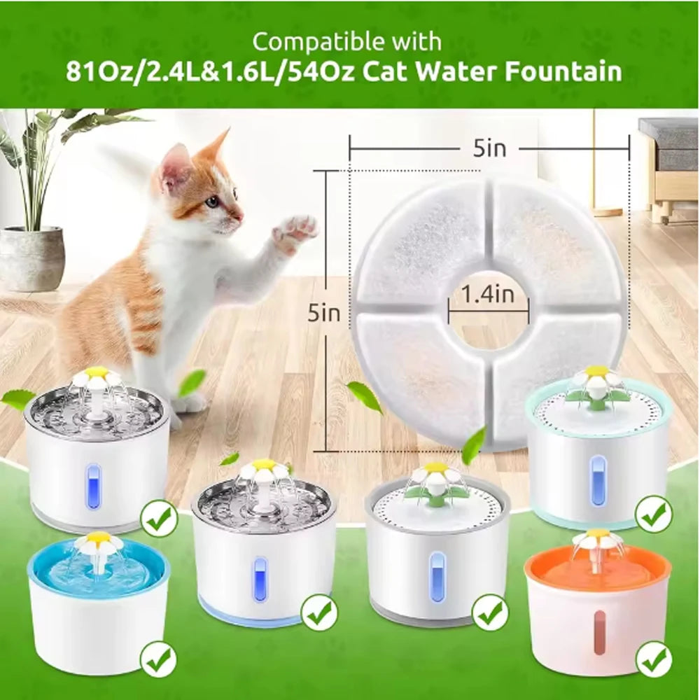 Cat Fountain Filter Refills