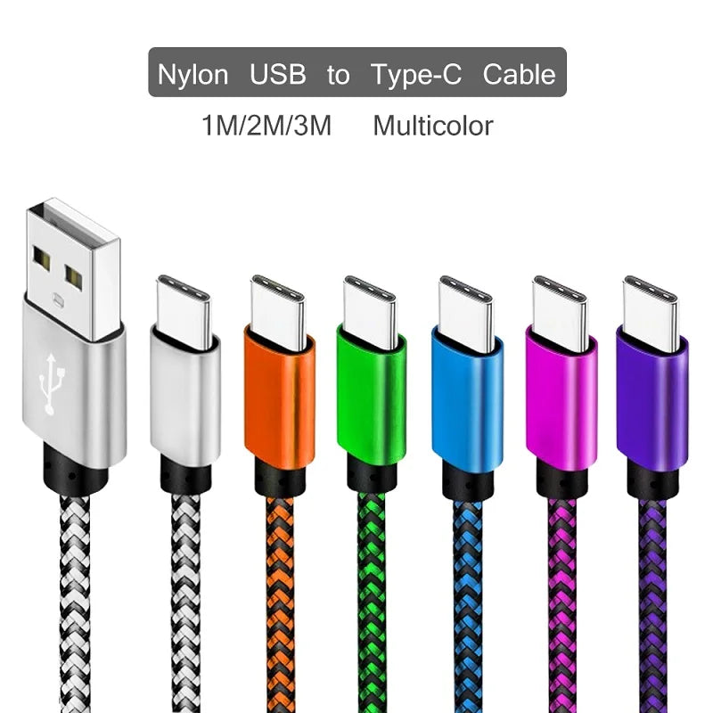 Braided USB-C Charging Cable