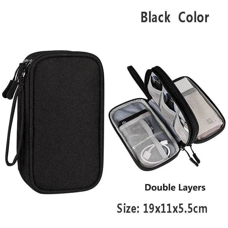 Travel Cable Storage Pouch