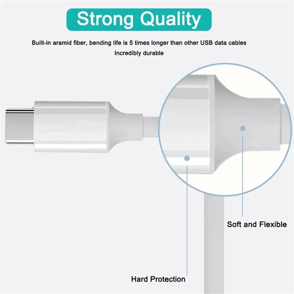 20W Fast Charge USB-C Cable