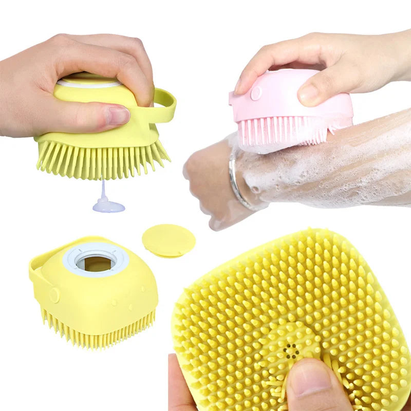 Silicone Bath Massage Brush